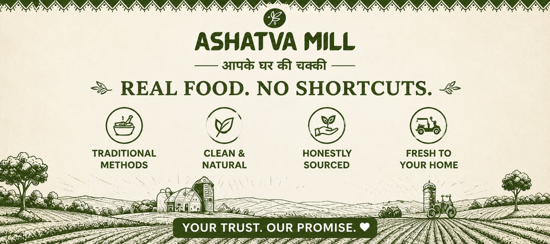 Ashatva traditional methods clean and natural